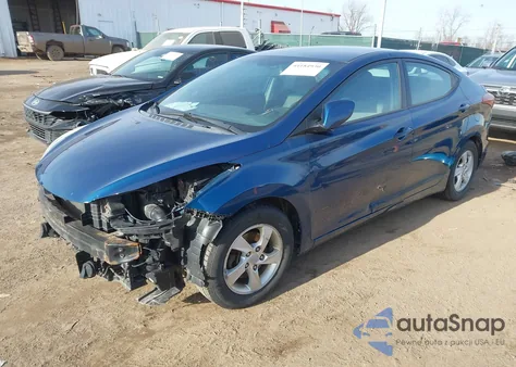 2015 Hyundai Elantra Se z USA, uszkodzony, nr VIN KMHDH4AEXFU354147
